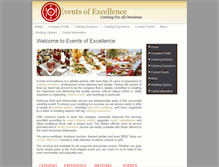 Tablet Screenshot of eventsofexcellence.com